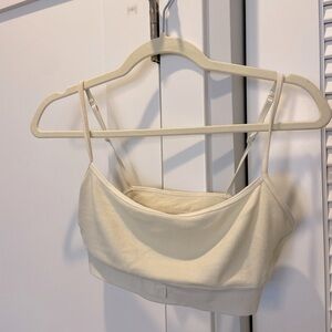 Skims Scoop Bralette in Color Bone